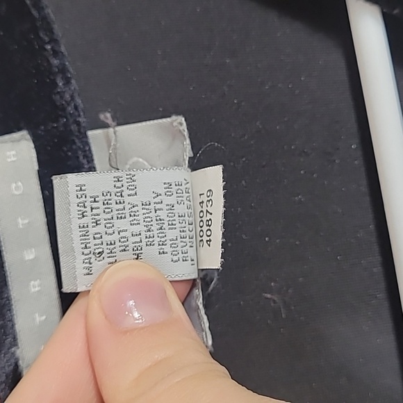 Y2K Vintage Old Navy Velvet Women Button Up Shirt Size S Black Stretch Goth 90s - Picture 6 of 11